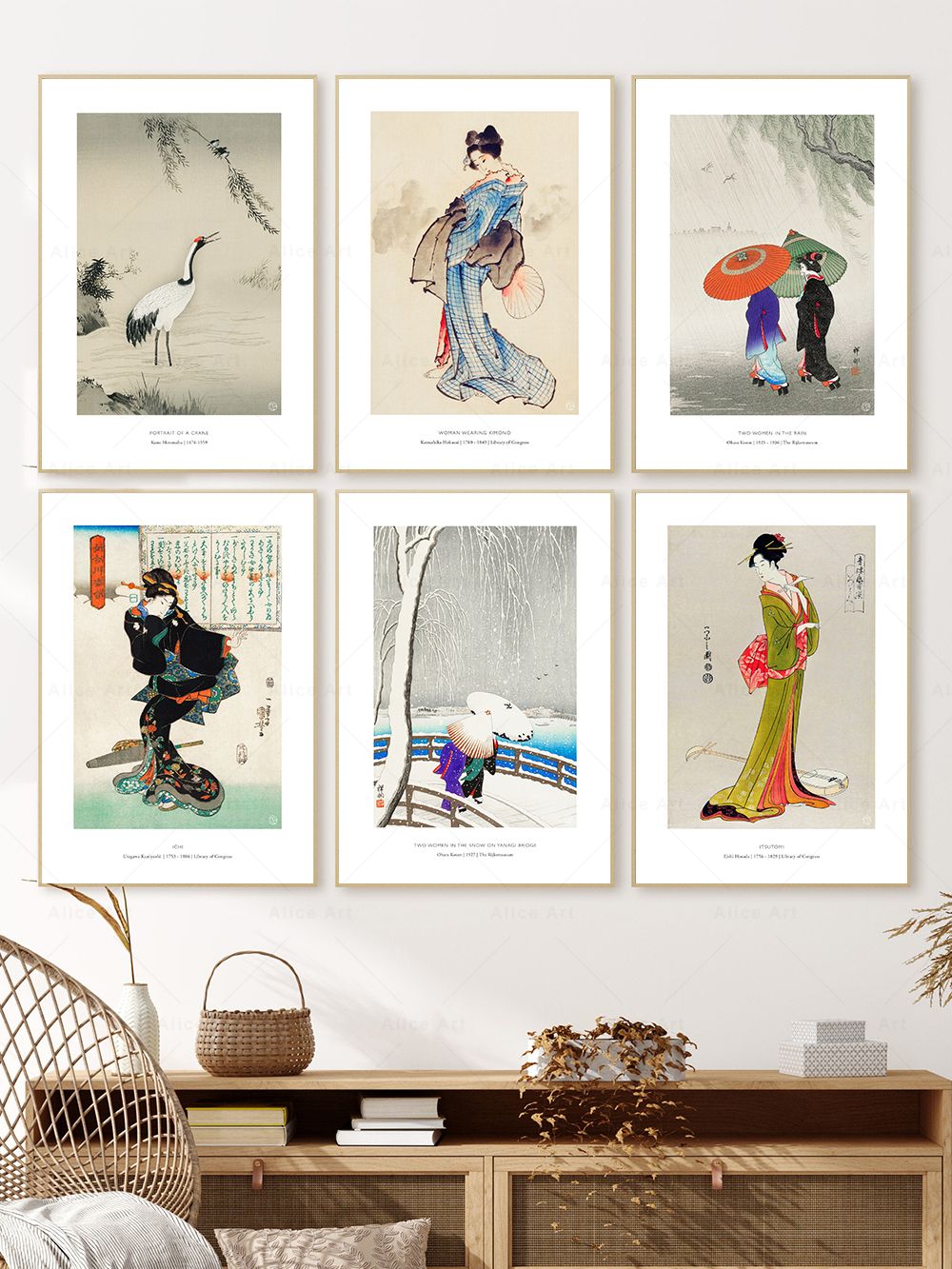 Japanese Women Lifestyle - Japanese Style Kimono Woman Geisha Crane