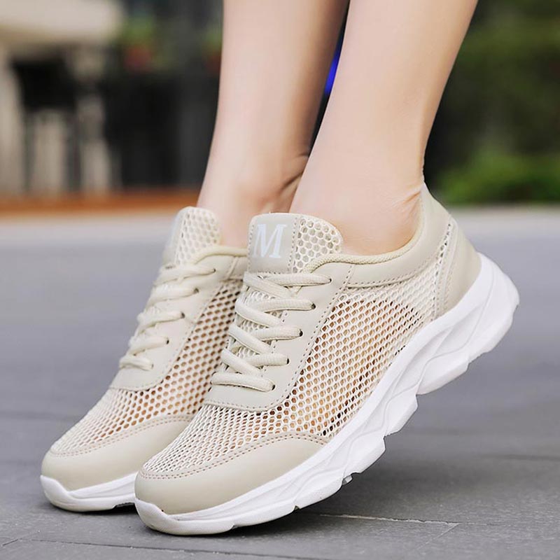 Japanese Lifestyle Store Online - Summer Breathable Sneakers Women Mesh Women's