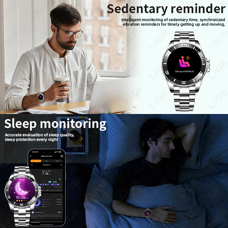 LIGE New Style Luxury Smart Wa - Japanese Active Lifestyle recension och pris