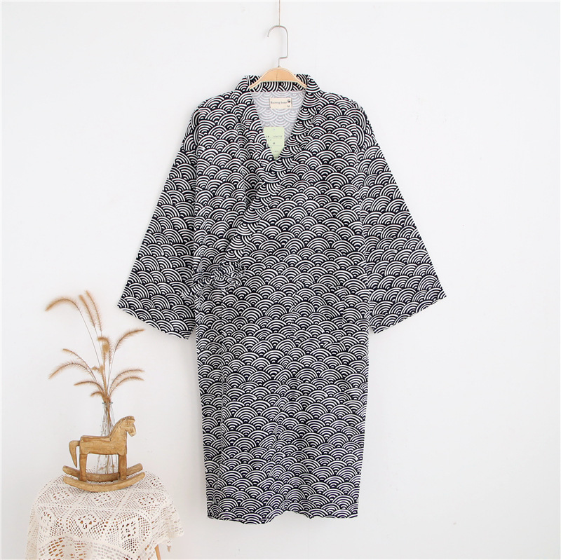 2026 New Men's 100% Cotton Gau - Kimono Yukata Cotton recension och pris