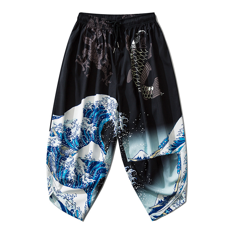 The Great Wave of Kanagawa Kim - Kimono Yukata Cotton recension och pris