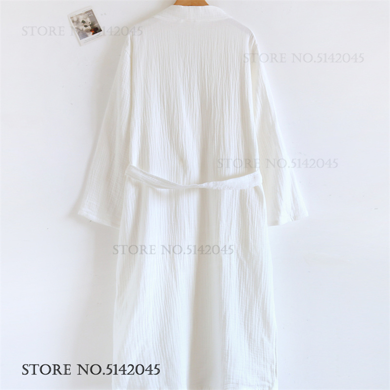100% Cotton Gauze Couple Long  - Kimono Yukata Cotton recension och pris