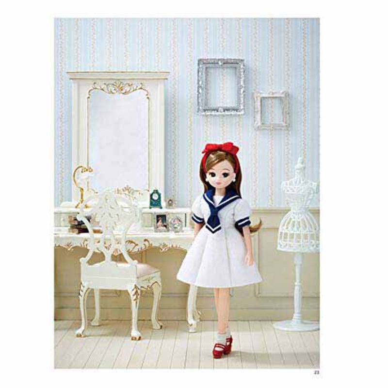 Licca Chan Handmade Felt Doll  - Japanese Lifestyle Books recension och pris