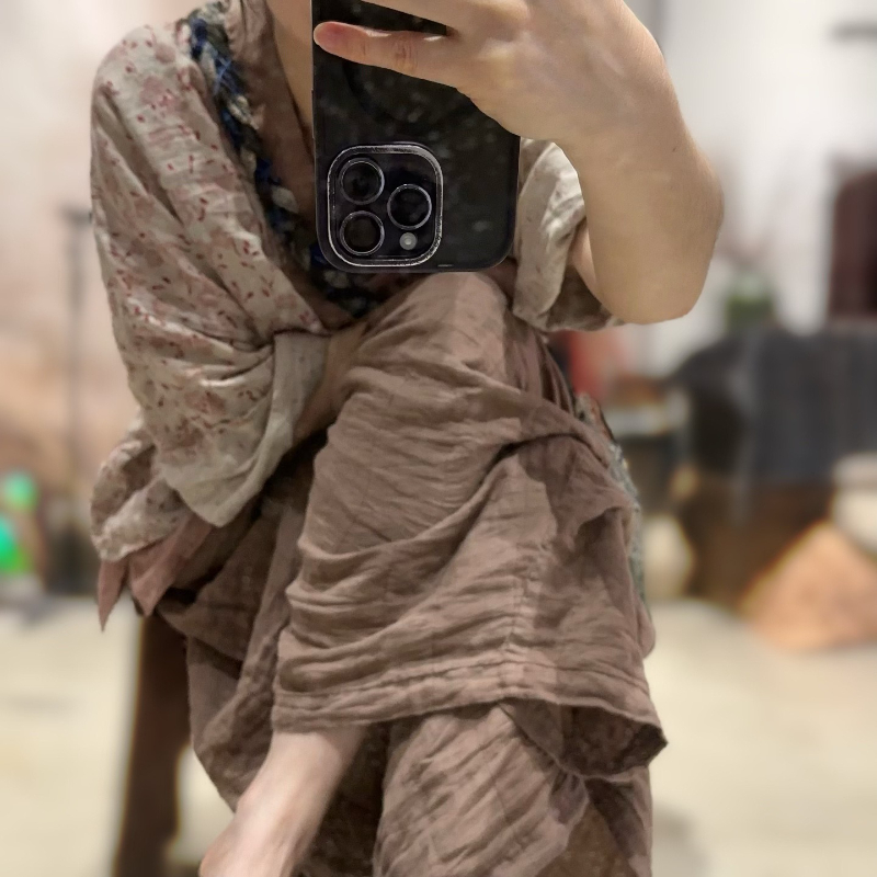 New Autumn Loose Japanese Fash - Kimono Yukata Cotton recension och pris
