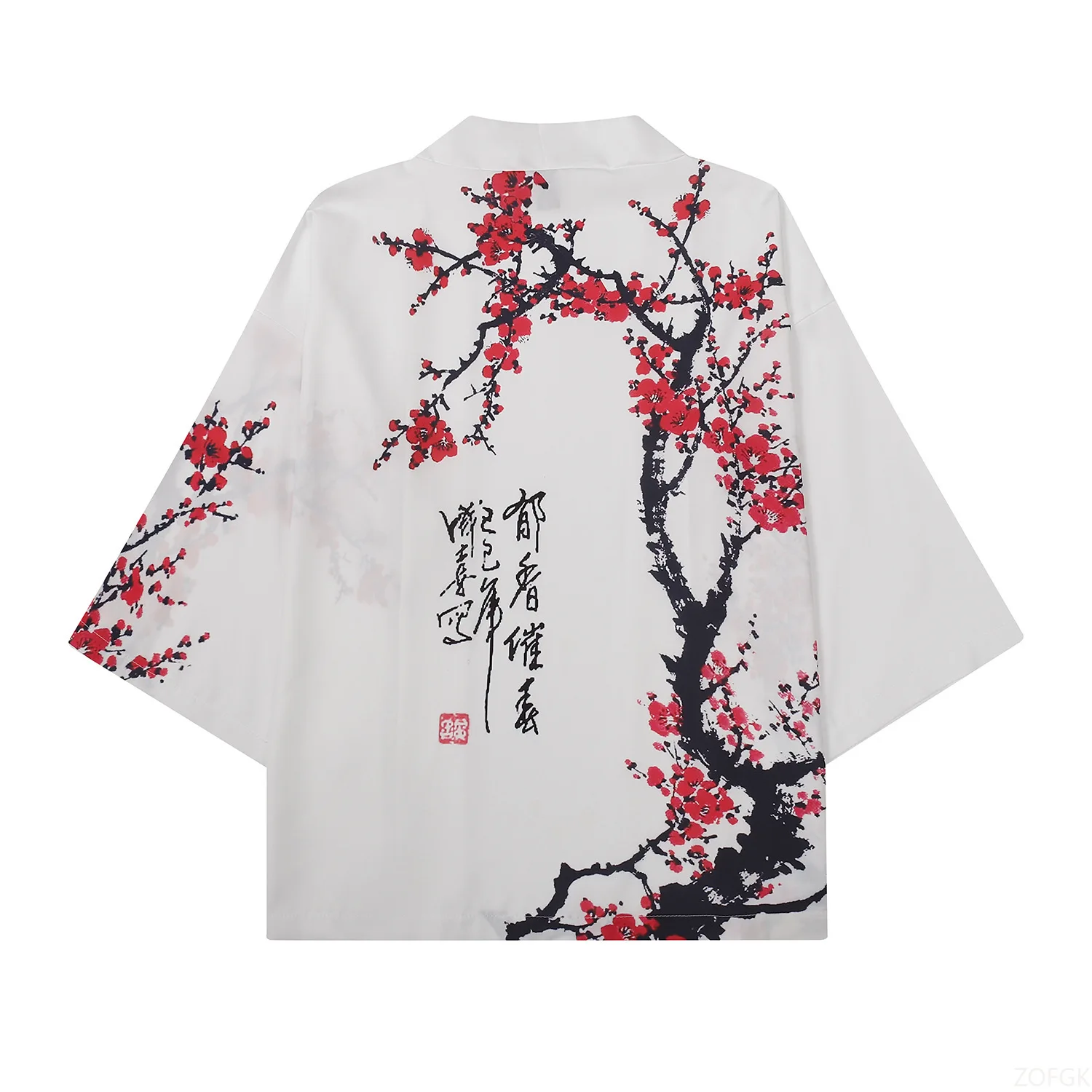 Summer Women Flower Print Kimo - Kimono Yukata Cotton recension och pris