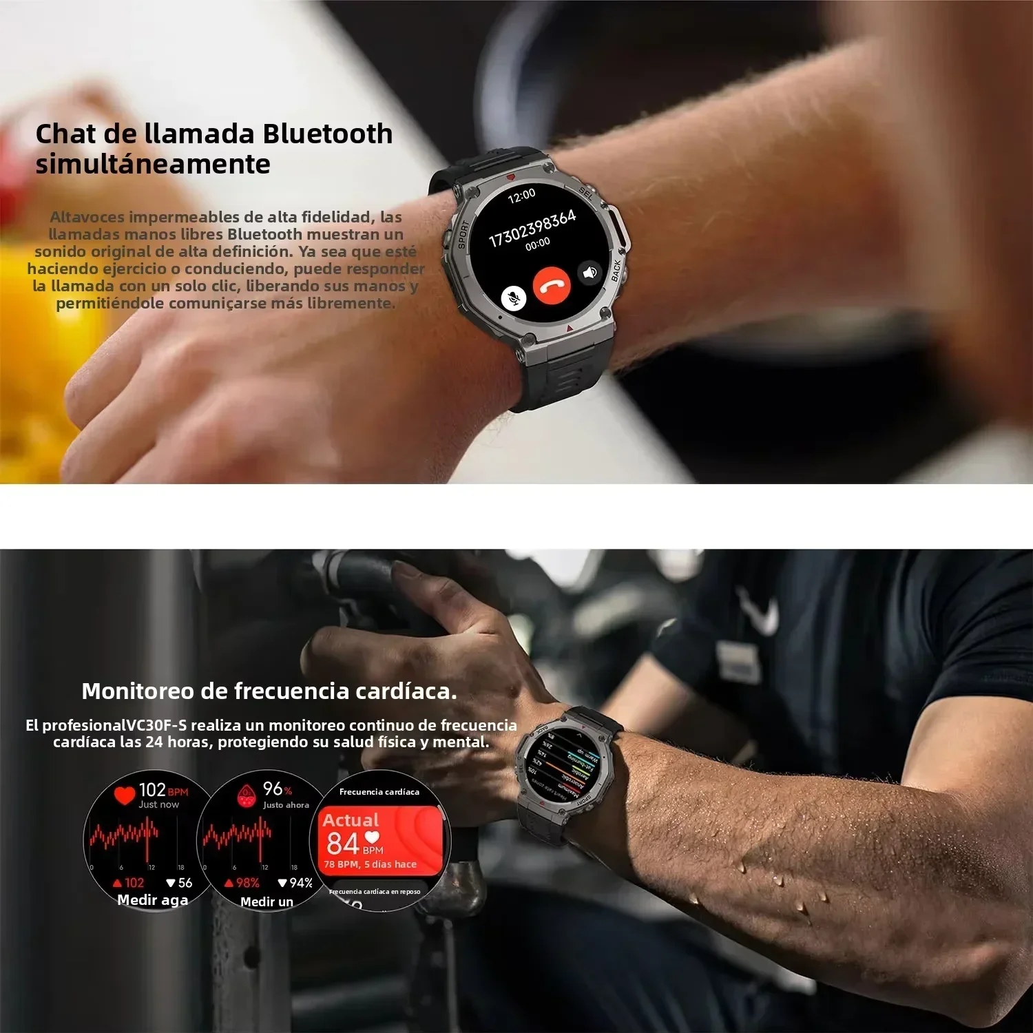 Men's Smart Watch GPS AMOLED T - Japanese Active Lifestyle recension och pris